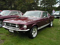 Ford Mustang Mach I (vers 1969) (photo prise a Affoux (France, Rhone) le 2007-05-08) (2)